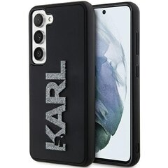 Karl Lagerfeld KLHCS23S3DMBKCK S23 S911 czarny|black hardcase 3D Rubber Glitter Logo цена и информация | Чехлы для телефонов | hansapost.ee