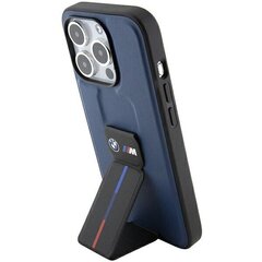 BMW BMHCP15LGSPBIV iPhone 15 Pro 6.1" granatowy|navy hardcase M Grip Stand Bicolor цена и информация | Чехлы для телефонов | hansapost.ee