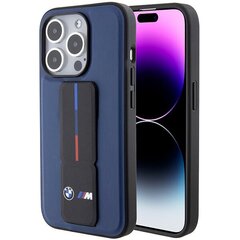 BMW BMHCP15LGSPBIV iPhone 15 Pro 6.1" granatowy|navy hardcase M Grip Stand Bicolor цена и информация | Чехлы для телефонов | hansapost.ee