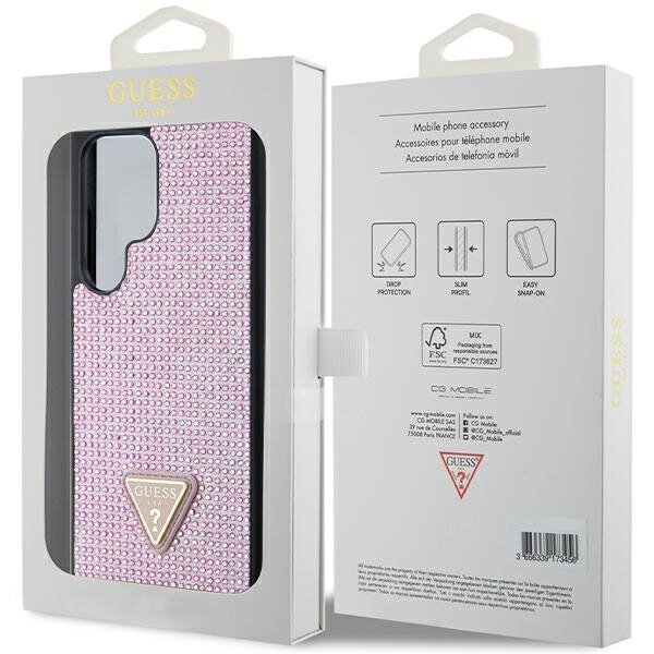 Guess Rhinestone Triangle Hardcase hind ja info | Telefonide kaitsekaaned ja -ümbrised | hansapost.ee