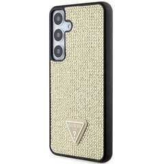 Guess GUHCS24SHDGPPD S24 S921 złoty|gold hardcase Rhinestone Triangle цена и информация | Чехлы для телефонов | hansapost.ee