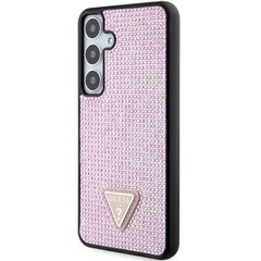 Чехол Guess для Samsung Galaxy S24 Plus GUHCS24MHDGPPP розовый HC RHINESTONE TRIANGLE цена и информация | Чехлы для телефонов | hansapost.ee