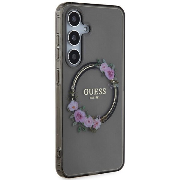 Guess IML Flowers Wreath Mag Hardcase hind ja info | Telefonide kaitsekaaned ja -ümbrised | hansapost.ee