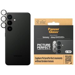 PanzerGlass PicturePerfect iPhone 15 Pro 6.1" | 15 Pro Max 6.7" czarny|black 1137 camera lens цена и информация | Защитные пленки для телефонов | hansapost.ee