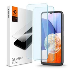 Spigen Glas.tR Slim tempered glass for Samsung Galaxy A15 4G | 5G | A25 5G - 2 pcs. цена и информация | Защитные пленки для телефонов | hansapost.ee