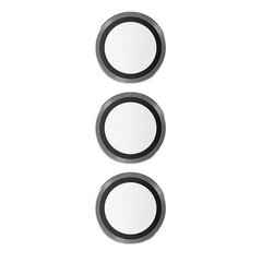 PanzerGlass Hoops Camera Sam S23 FE czarny|black 0460 camera lens protector hoop optic rings цена и информация | Защитные пленки для телефонов | hansapost.ee