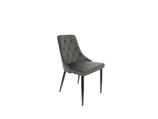 Набор из 2-х стульев BRW Alvar, серый цена и информация | Стулья для кухни и столовой | hansapost.ee