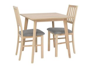 3-х частей столовый комплект BRW Asti, коричневый цена и информация | Комплекты мебели для столовой | hansapost.ee