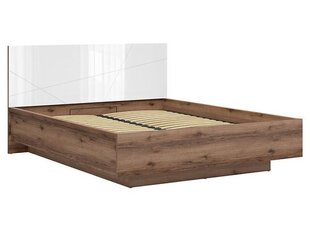Кровать BRW Forn, коричневая/белая цена и информация | Кровати | hansapost.ee