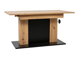 Обеденный стол BRW Meya, коричневый/черный цена и информация | Кухонные и обеденные столы | hansapost.ee