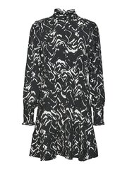 Vero Moda naiste kleit 10300490*01, must/valge hind ja info | Kleidid | hansapost.ee