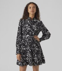 Vero Moda naiste kleit 10300490*01, must/valge hind ja info | Kleidid | hansapost.ee