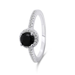 Brilio Silver Очаровательное серебряное кольцо с цирконами RI054WBC цена и информация | Кольцо | hansapost.ee