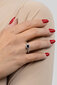 Brilio Silver hõbedane sõrmus tsirkoonidega RI054WBC hind ja info | Sõrmused | hansapost.ee