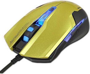 "e-blue" мышь auroza g, 3000dpi, оптическая, 6 кнопок, кабель usb, зеленая цена и информация | Мыши | hansapost.ee