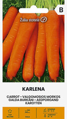 Porgand Karlena price and information | Berry and vegetable seeds | hansapost.ee