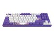 Klaviatuur Dark Project One 87 Violet Horizons, G3MS Sapphire Switch, US hind ja info | Klaviatuurid | hansapost.ee