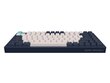Klaviatuur Dark Project KD83A Ivory / Navy Blue - RGB ANSI (ENG) hind ja info | Klaviatuurid | hansapost.ee