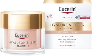 Vananemisvastane kreem Eucerin Hyaluron-Filler + Elasticity Rose, 50ml цена и информация | Кремы для лица | hansapost.ee