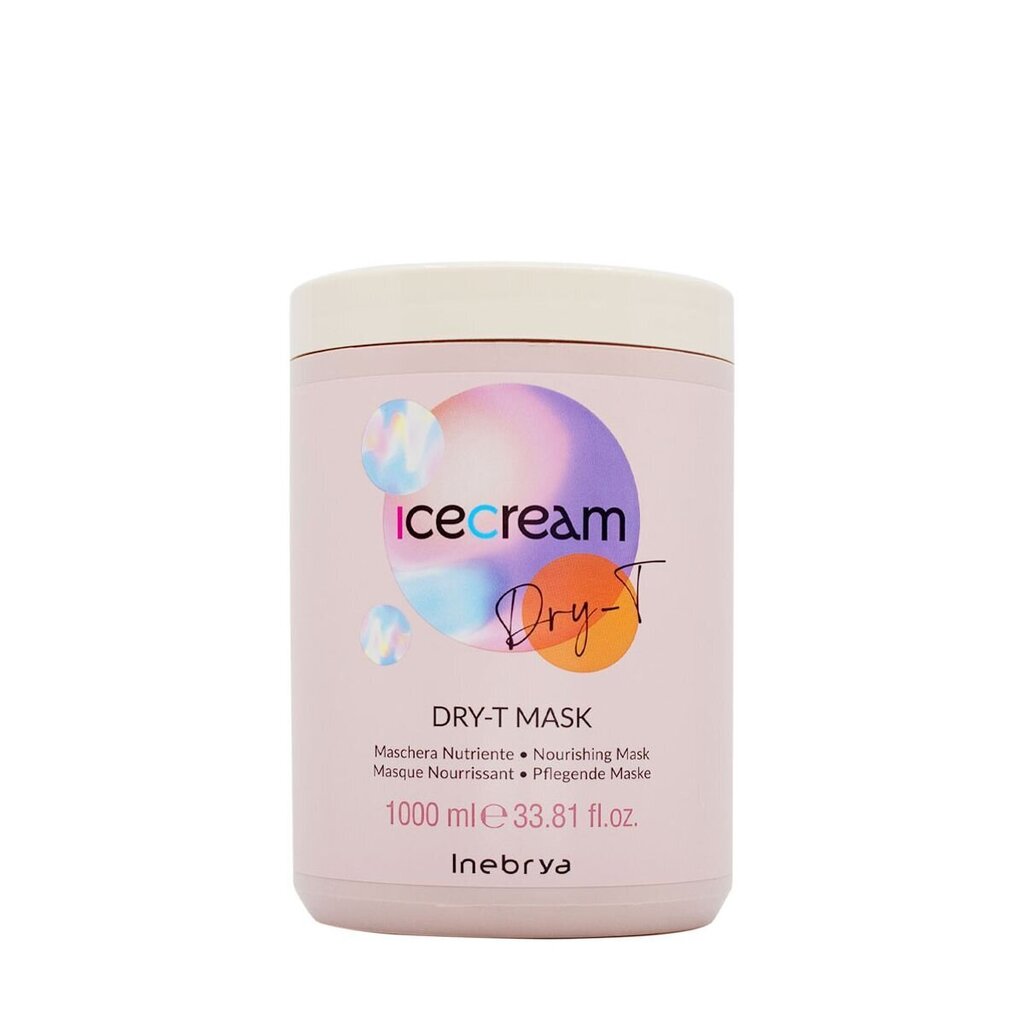 Ice Cream Dry-T toitev juuksemask 1000ml hind ja info | Juuksemaskid, õlid ja seerumid | hansapost.ee