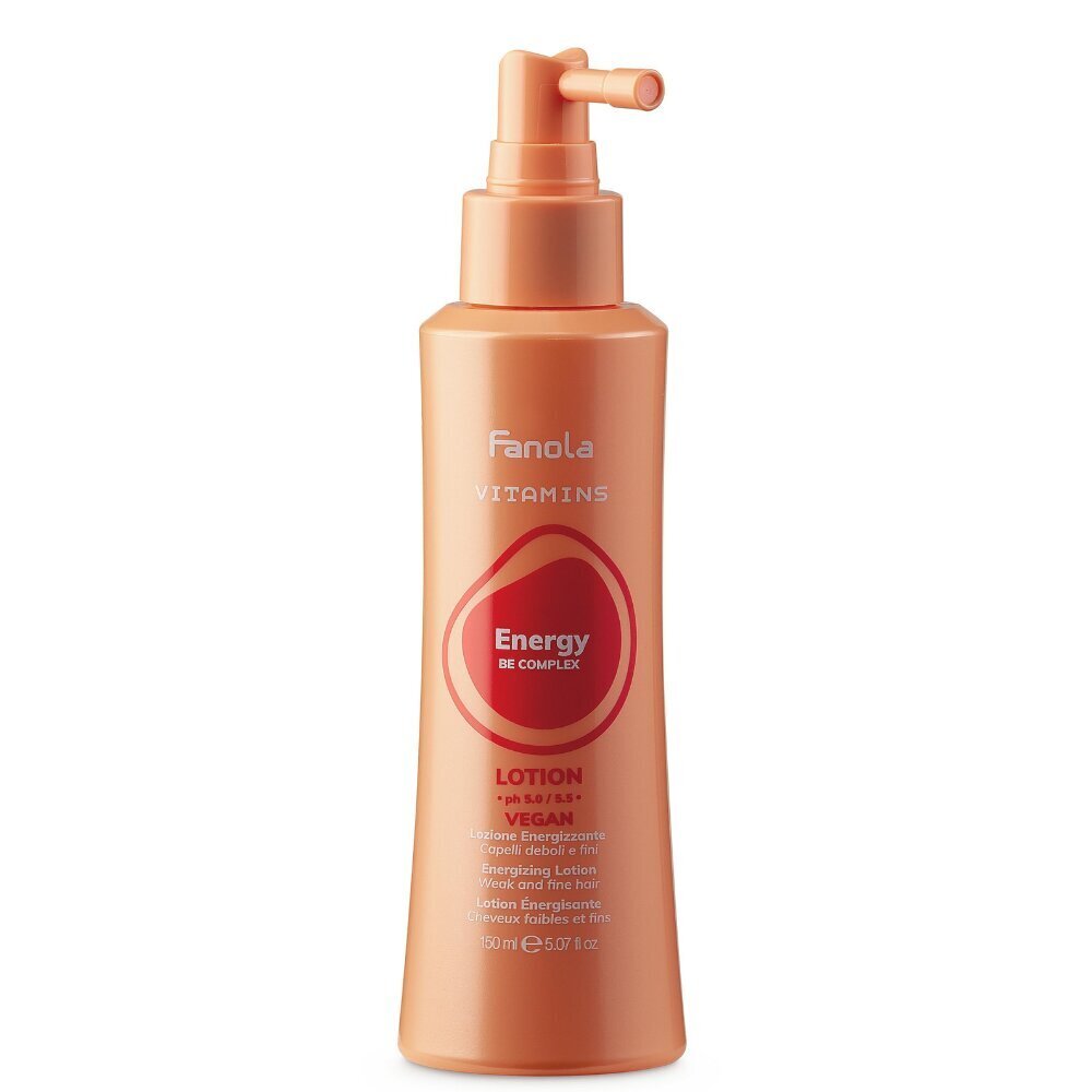 Fanola Vitamins Energy Lotion Be Complex 150 ml hind ja info | Juuksemaskid, õlid ja seerumid | hansapost.ee