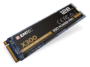Emtec X300 (ECSSD128GX300) цена и информация | Внутренние жёсткие диски (HDD, SSD, Hybrid) | hansapost.ee