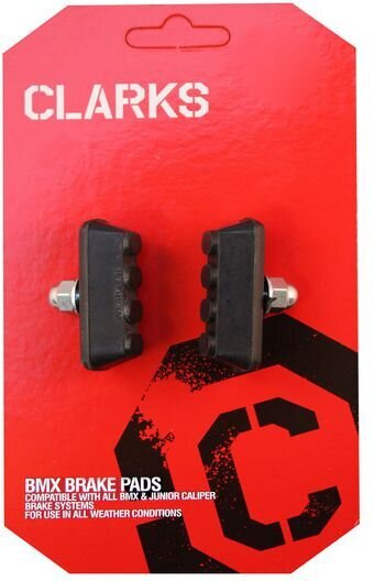 Jalgrattaklotsid Clarks CP600 BMX, mustad hind ja info | Muud jalgratta varuosad | hansapost.ee