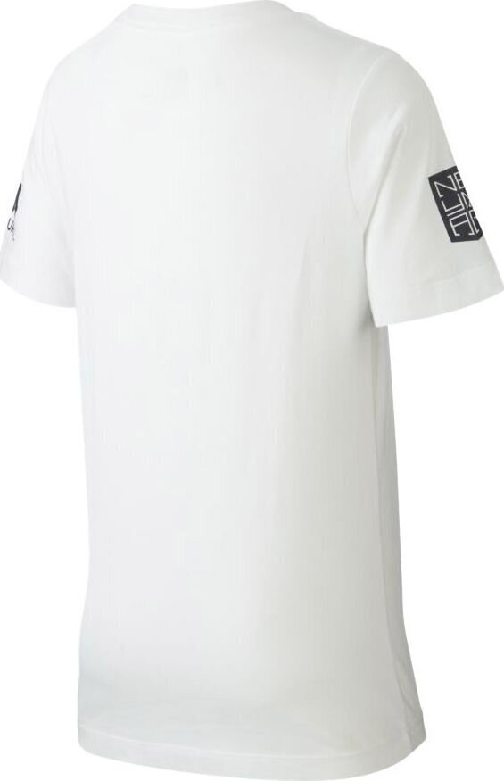 Nike T-särk lastele JR NJR Tee Mercurial, 140 cm, valge hind ja info | Jalgpalli varustus ja riided | hansapost.ee