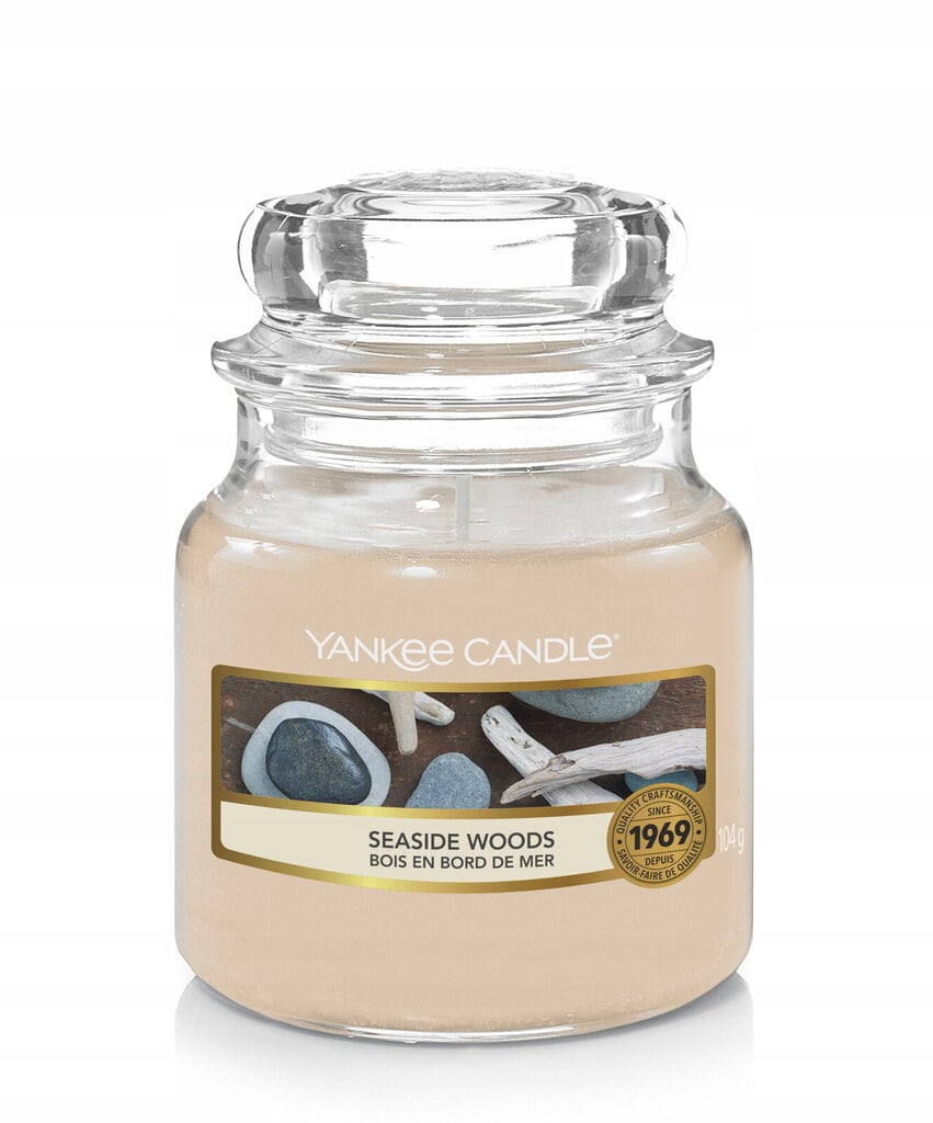 Lõhnaküünal Yankee Candle Seaside Woods, 104g hind ja info | Küünlad, küünlajalad | hansapost.ee