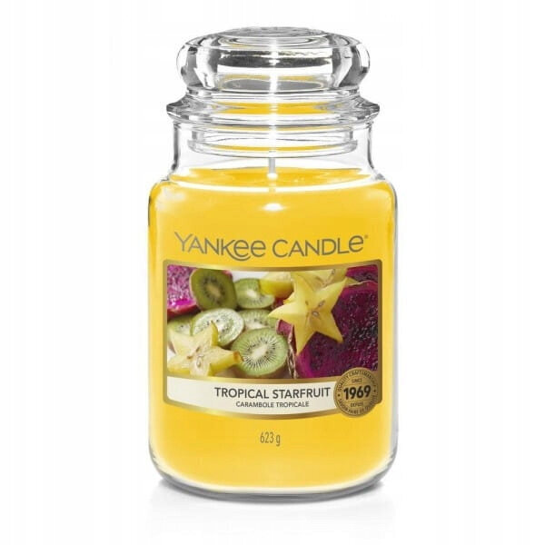 Lõhnaküünal Yankee Candle Tropical Starfruit, 623g цена и информация | Küünlad, küünlajalad | hansapost.ee