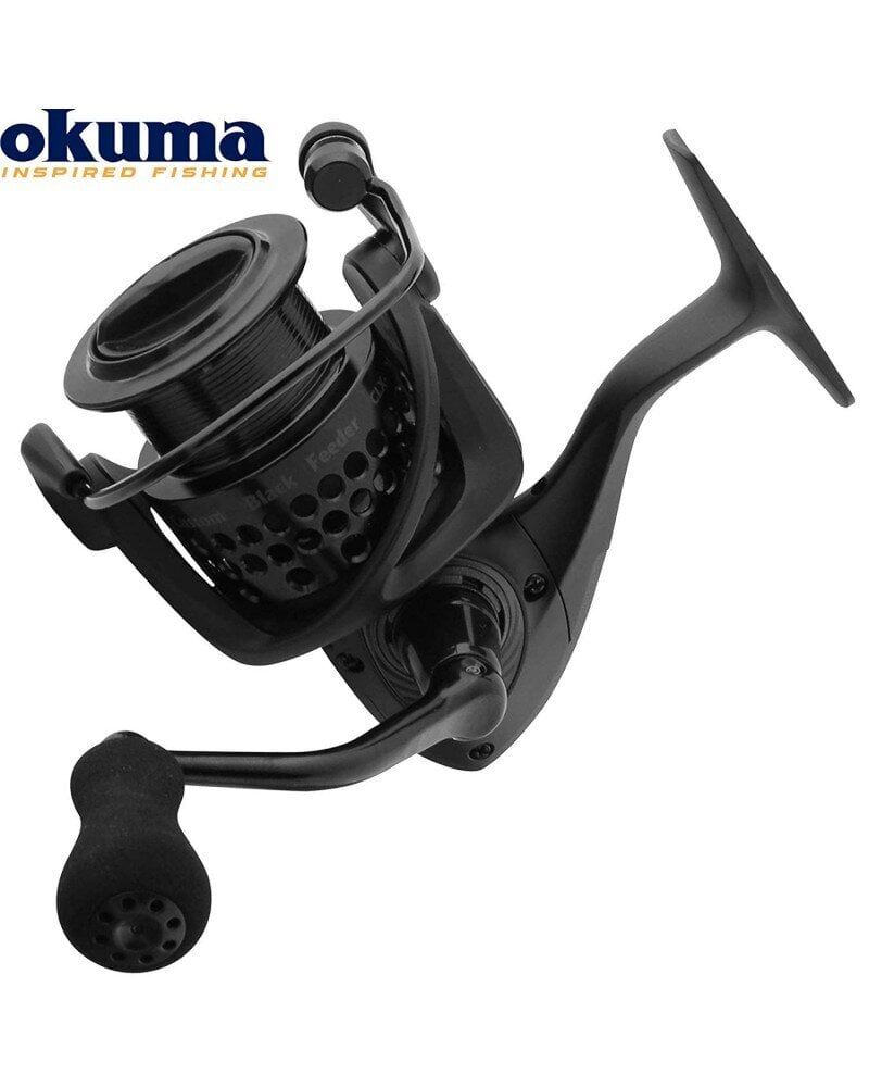 Rull Okuma Custom Black Feeder 55 цена и информация | Spinningu rullid | hansapost.ee