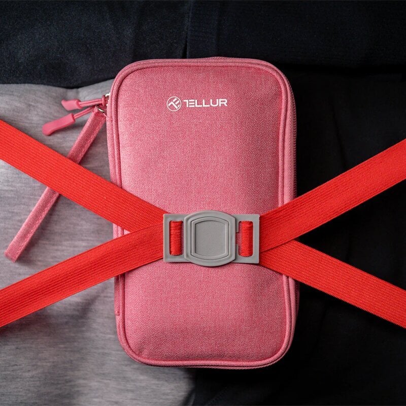 Tellur Universal travel cable organiser Pink hind ja info | Kohvrid, reisikotid | hansapost.ee