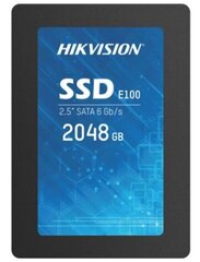 Hikvision E100 (HS-SSD-E100/2048G) цена и информация | Hikvision Компьютерные компоненты | hansapost.ee