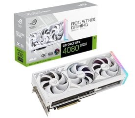 Asus ROG Strix GeForce RTX 4080 Super OC White Edition (90YV0KB2-M0NA00) hind ja info | Videokaardid | hansapost.ee