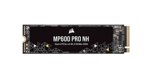 Corsair MP600 Pro NH (CSSD-F4000GBMP600PNH) цена и информация | Внутренние жёсткие диски (HDD, SSD, Hybrid) | hansapost.ee