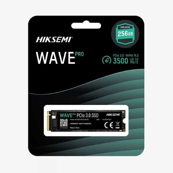 Hiksemi Wave Pro (HS-SSD-WAVE Pro(P)(STD)/256G/PCIE3/WW) цена и информация | Sisemised kõvakettad | hansapost.ee