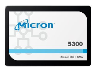 Micron 5300 Max (MTFDDAK480TDT-1AW1ZABYYT) цена и информация | Внутренние жёсткие диски (HDD, SSD, Hybrid) | hansapost.ee