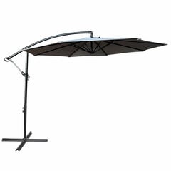 Садовый зонт Akord Aster, серый цена и информация | Зонты, маркизы, стойки | hansapost.ee