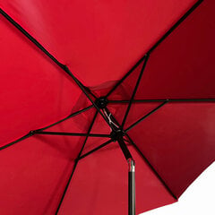 Садовый зонт Akord Orient, красный цена и информация | Зонты, маркизы, стойки | hansapost.ee