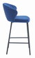 4-toolide komplekt Leobert Gatta, sinine/must hind ja info | Köögitoolid, söögitoolid | hansapost.ee