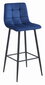 2-toolide komplekt Leobert Arceto, sinine/must цена и информация | Köögitoolid, söögitoolid | hansapost.ee