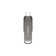 Lexar JumpDrive Dual Drive D400 (LJDD400256G-BNQNG) цена и информация | USB накопители данных | hansapost.ee