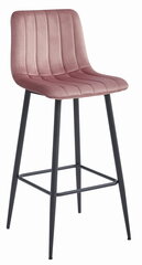 Комплект из 2-х стульев Leobert Pozza, розовый/черный цена и информация | Стулья для кухни и столовой | hansapost.ee