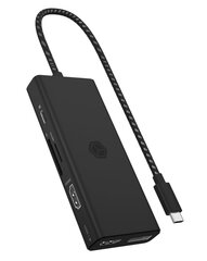 Icy Box IB-DK4011-CPD hind ja info | USB adapterid ja jagajad | hansapost.ee