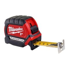 Magnetmõõdulint Milwaukee 4932464599, 5 m, 1 tk цена и информация | Механические инструменты | hansapost.ee