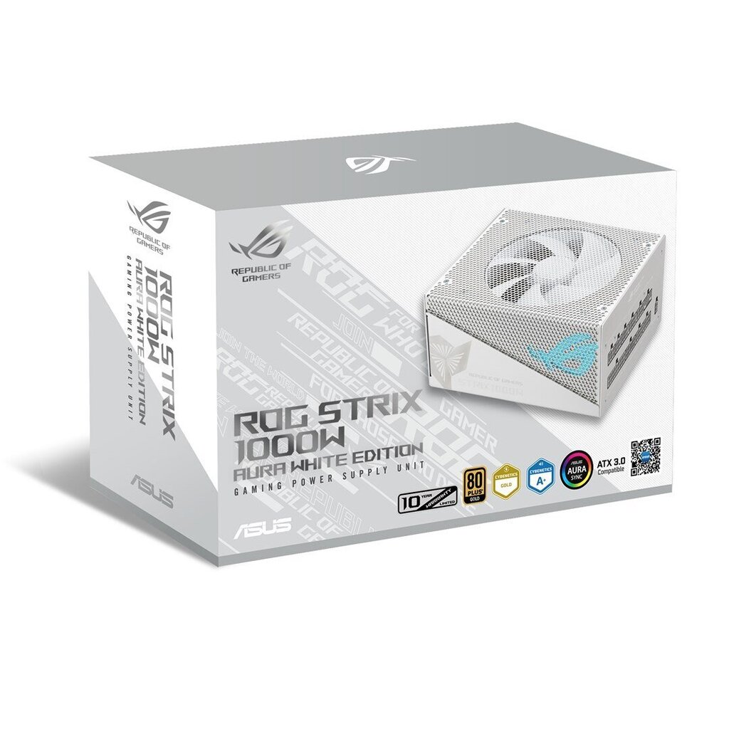 Asus ROG Strix 1000G Aura White Edition hind ja info | Toiteplokid | hansapost.ee