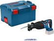 Akusaabelsaag Bosch GSA 18V-28 + L-Boxx, ilma aku ja laadijata цена и информация | Käsitööriistad | hansapost.ee