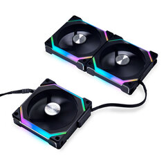 Lian Li Uni SL V2 120 RGB PWM UF-SL120V2-3B hind ja info | Arvuti ventilaatorid | hansapost.ee