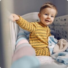 Плед для кроватки Ricokids 3м - синий и розовый цена и информация | Товары для безопасности детей дома | hansapost.ee