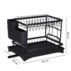 Nõudekuivatusrest Springos KI0140 30x42x30 cm price and information | Kitchenware | hansapost.ee